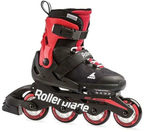 Rollerblade Rulleskøjter Black/Red - Str. 33-36,5
